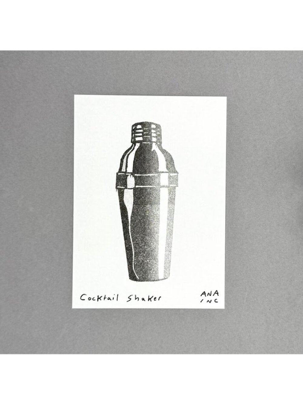 Ana Inciardi Cocktail Shaker Mini Art Print